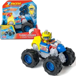 T-Racers Power Trucks Turbo Digger véhicule 2-en-1