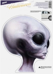 Elektrostatische Halloween-raamstickers