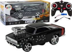 Voiture télécommandée 1:18 Drift 360 Lumières Sons noire