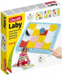 Quercetti doolhof bouwset voor knikkers