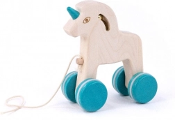 Bajo houten trek-eenhoorn