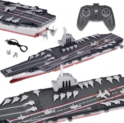 Porte-avions RC 1:1000 – modèle téléguidé avec mini avions