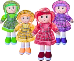 Cloth Doll Miriam with Little Hat