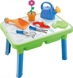 Wopie water- en zand-speeltafel set 2-in-1 met 13 accessoires