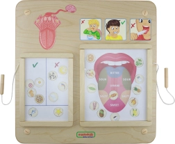 Masterkidz Educatief Bord Smaakzin Montessori