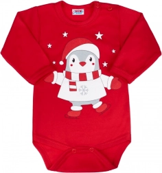 infant long-sleeve bodysuit New Baby Winter Penguin