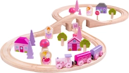 Wooden Train Set Princess Figure of Eight Bigjigs Rail