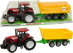 Tracteur pour enfants avec remorque basculante 50 cm