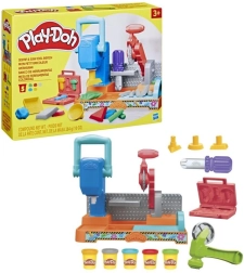 Play-Doh Colorful Workshop – creative set with tools and a saw