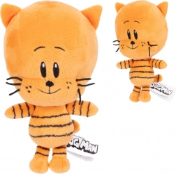 Pluche LIL PETEY uit DOG MAN – oranje kat 20 cm