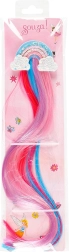 Barrette à cheveux arc-en-ciel avec mèches colorées Souza!