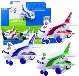 Battery-Powered Travel Plane with Effects