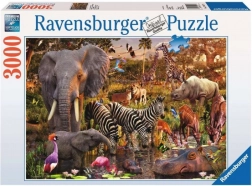 Puzzle Ravensburger Animaux d’Afrique 3000 pcs