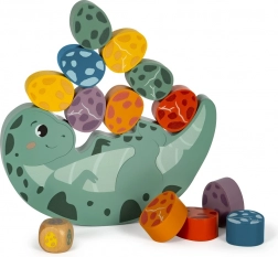 Houten balansspel Dino