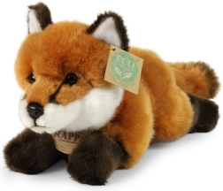Plush lying fox 23 cm eco-friendly