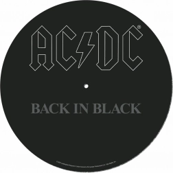 Platenspeler-mat AC/DC Back in Black
