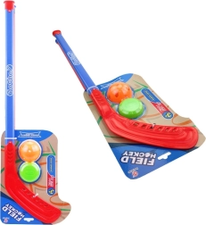 Crosse de hockey pour enfants avec balle et palet 67 cm
