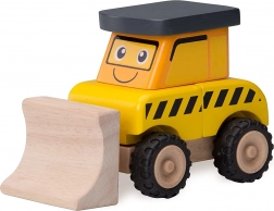 Houten mini bulldozer Wonderworld
