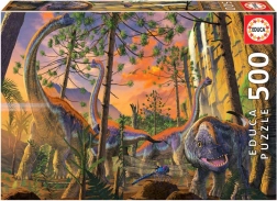 Puzzle EDUCA dino curieux – 500 pièces