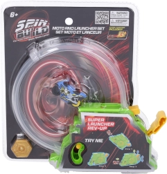 Spin and Build Lanceerapparaat met twee motorfietsen