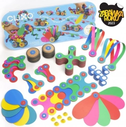 Clixo Wheel Creator magnetische bouwset 72 stuks