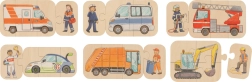 Puzzles en bois véhicules 6-en-1 goki