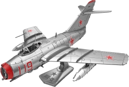Metal 3D Puzzle METAL EARTH – MiG‑15 Aircraft