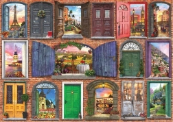 Puzzle Doors of Europe 1000 pieces