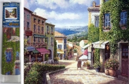 Norimpex Diamant schilderen Zonovergoten steeg 30x40 cm