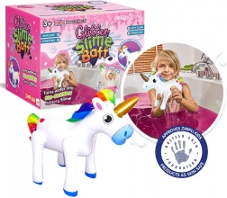 Gele badgel Glitter Slime Baff Eenhoorn van ZIMPLI KIDS
