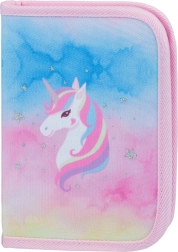 Školní etui éénlaagse Rainbow Unicorn BAAGL