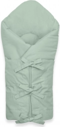 Klassieke vetersluiting-wikkel NEW BABY sea green