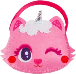 Creatieve set – vilten handtas kat roze