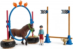 Schleich Farm Wereld Wedstrijd in Behendigheid voor Pony's