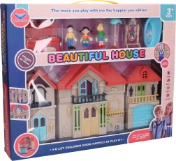 Dollhouse with effects 40 cm set