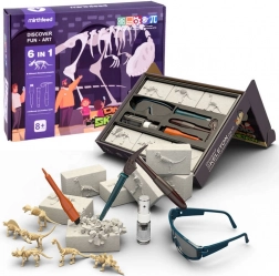 Dinosaurusbots-opgravingen 6-in-1 – paleontologieset voor kinderen