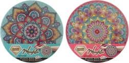 Grafix diamant schilderen op frame – turquoise mandala 30 cm