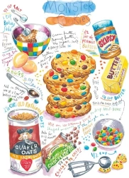 Puzzle biscuits géants 1000 pièces