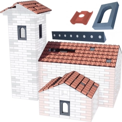 Classic World EDU EVA schuim bouwstenen – dakset, 38 stuks