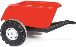Woopie Anhänger Super Trailer, rot, Tragfähigkeit 35 kg