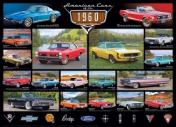 Eurographics puzzle 1960 American Cars, 1000 pieces
