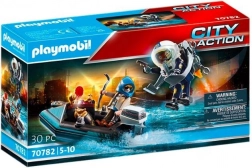 Playmobil City Action Politie Jetpack: Arrestatie van de kunstrover
