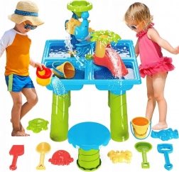 Woopie tafel-water speelgoed 2-in-1 zandbak met stoeltje XL Aquapark