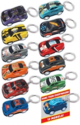 sleutelhanger Hot Wheels GT K‑Cars 3D PVC + metaal