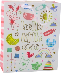 Hello Little One Baby Gift Bag 32 × 26 × 10 cm