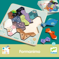 DJECO Formanimo – animals from shapes