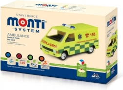 Building Kit Monti System Ambulance Renault Trafic model 1:35