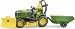 Tracteur de jardin JOHN DEERE X949 avec figurine de jardinier BRUDER