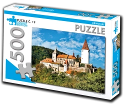 Puzzel Křivoklát toeristische editie 500 stukjes