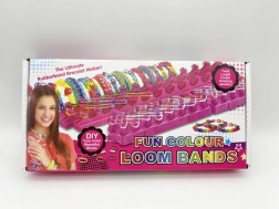 Creatieve set voor het maken van armbanden LOOM BANDS – 600 stuks